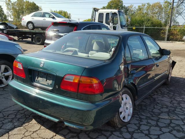 2HGEJ6619YH594439 - 2000 HONDA CIVIC BASE Yaşıl foto 4