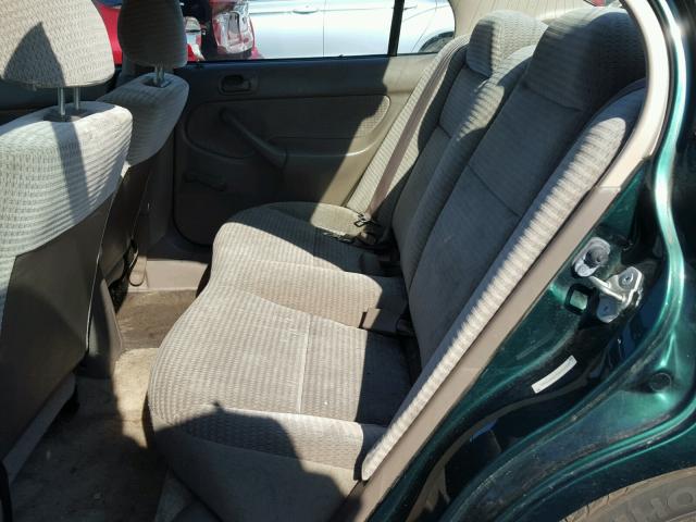 2HGEJ6619YH594439 - 2000 HONDA CIVIC BASE Yaşıl foto 6