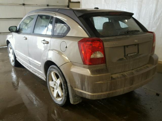 1B3HE78K97D257553 - 2007 DODGE CALIBER R/ TAN photo 3