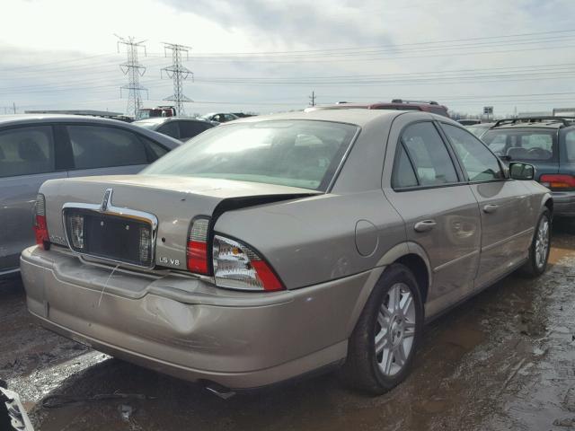 1LNHM87AX5Y632514 - 2005 LINCOLN LS TAN photo 4