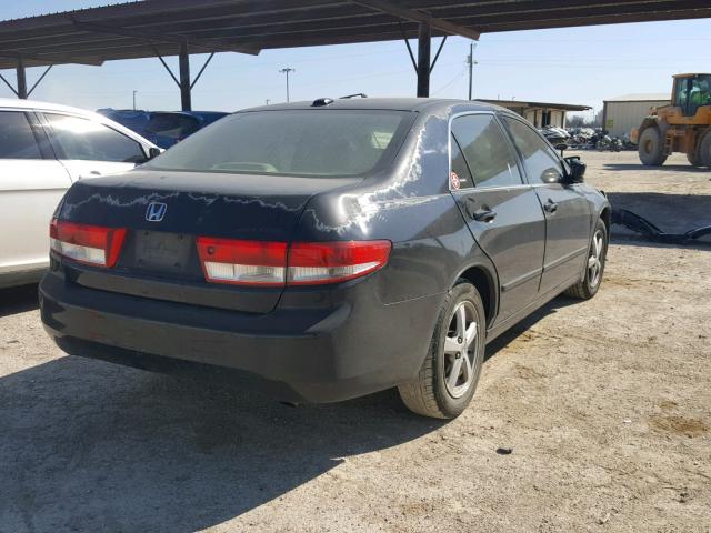 1HGCM56894A113619 - 2004 HONDA ACCORD EX BLACK photo 4