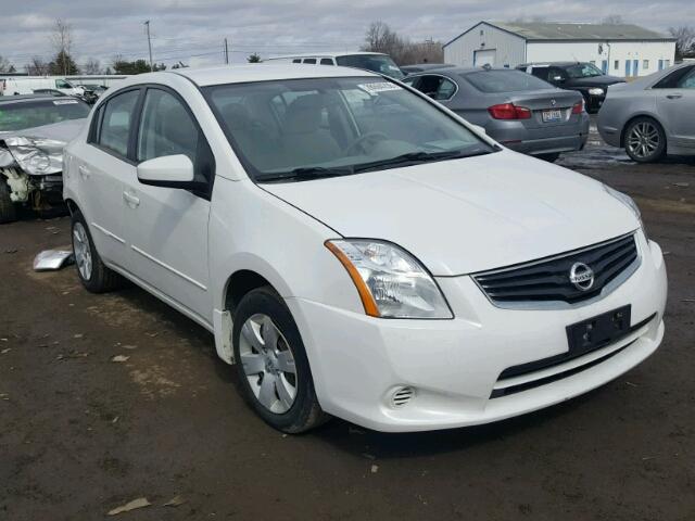 3N1AB6AP0CL774644 - 2012 NISSAN SENTRA 2.0 WHITE photo 1