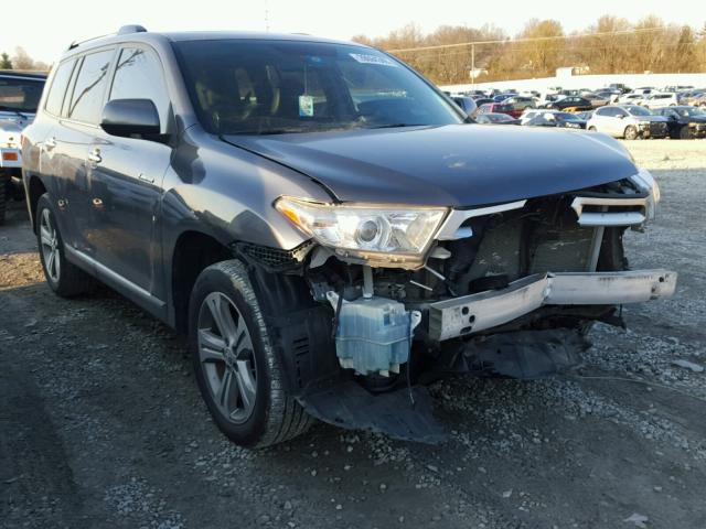 5TDDK3EH7BS089500 - 2011 TOYOTA HIGHLANDER GRAY photo 1