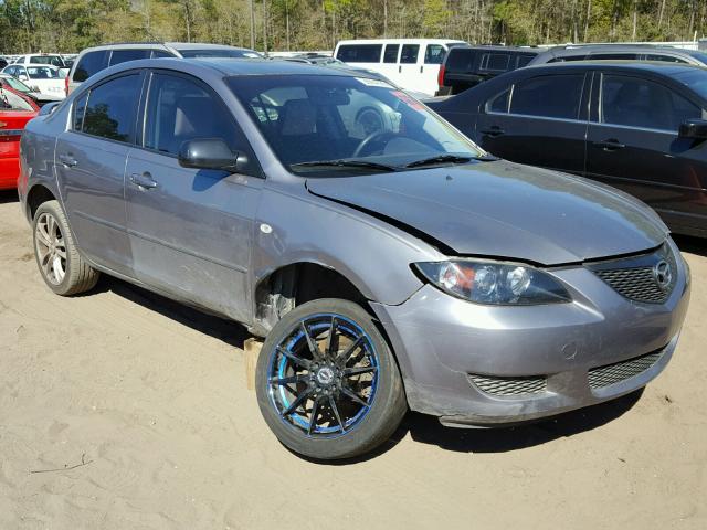 JM1BK12F861428864 - 2006 MAZDA 3 I GRAY photo 1