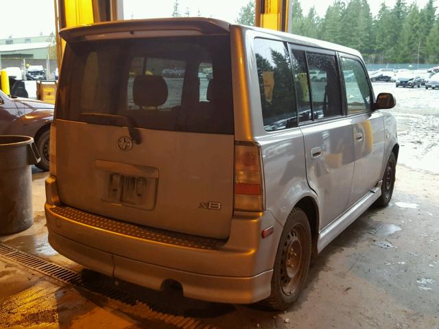 JTLKT324740148514 - 2004 TOYOTA SCION XB 灰色 照片 4