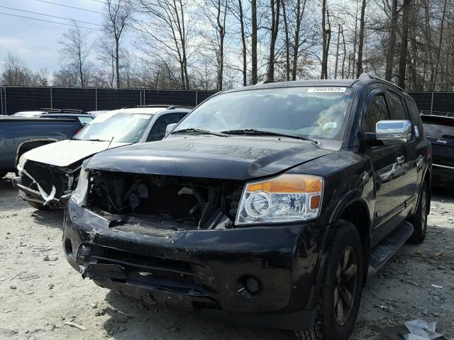 5N1AA08D49N603523 - 2009 NISSAN ARMADA SE BLACK photo 2