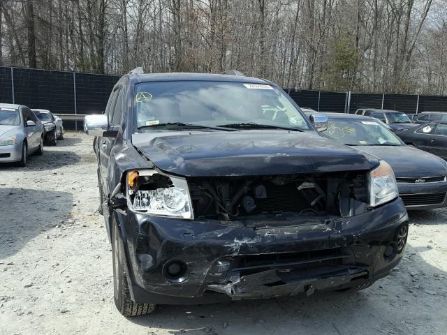 5N1AA08D49N603523 - 2009 NISSAN ARMADA SE BLACK photo 9