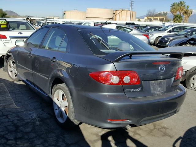 1YVHP84D955M24999 - 2005 MAZDA 6 S GRAY photo 3