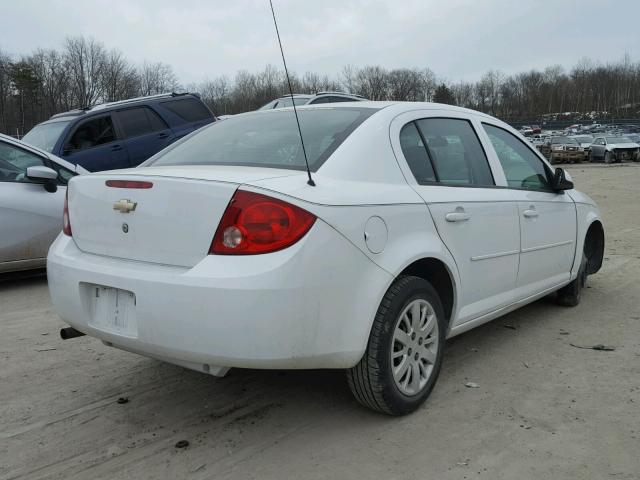 1G1AD5F57A7182225 - 2010 CHEVROLET COBALT 1LT WHITE photo 4