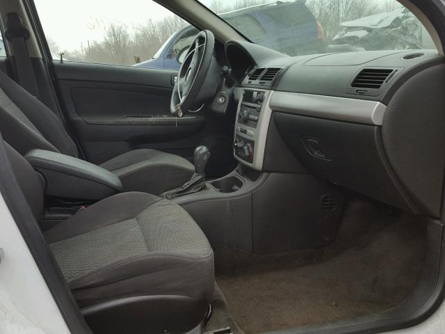 1G1AD5F57A7182225 - 2010 CHEVROLET COBALT 1LT WHITE photo 5