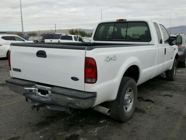 1FTSX21P96EB90145 - 2006 FORD F250 SUPER WHITE photo 4