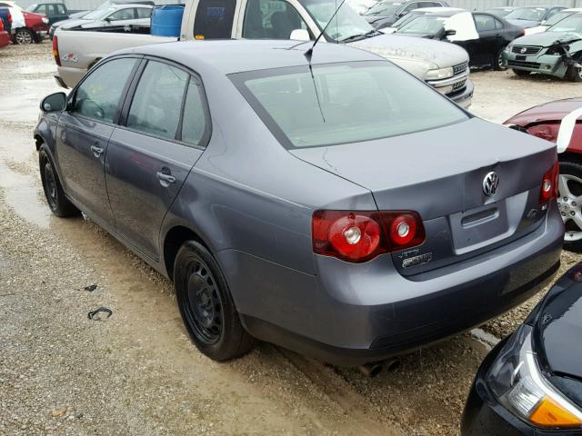 3VWJZ7AJ5AM053136 - 2010 VOLKSWAGEN JETTA S 灰色 照片 3