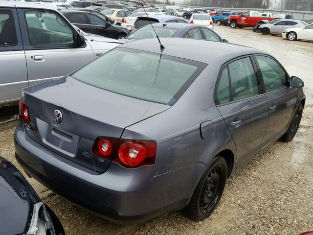 3VWJZ7AJ5AM053136 - 2010 VOLKSWAGEN JETTA S 灰色 照片 4