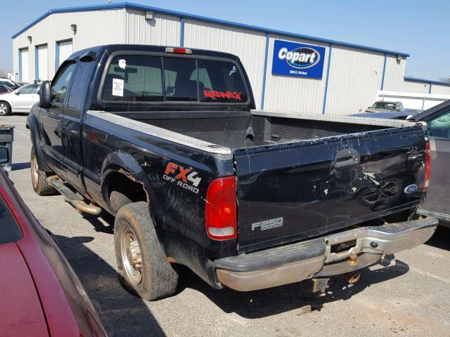 1FTNX21L13EA88358 - 2003 FORD F250 SUPER BLACK photo 3