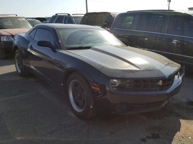 2G1FA1E34C9132990 - 2012 CHEVROLET CAMARO LS BLACK photo 1