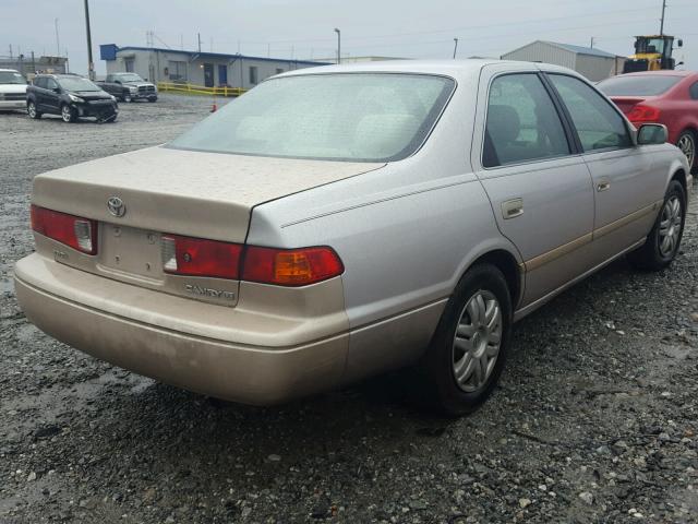 4T1BG22K61U110006 - 2001 TOYOTA CAMRY CE TAN photo 4