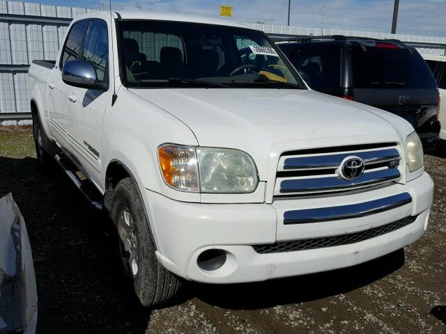 5TBET34106S539718 - 2006 TOYOTA TUNDRA DOU WHITE photo 1