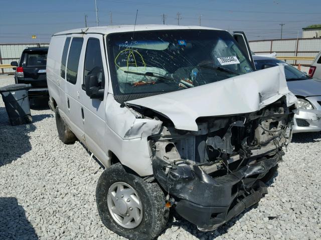 1FTNE14WX9DA27532 - 2009 FORD ECONOLINE WHITE photo 1