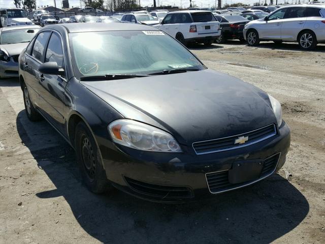 2G1WB58K481269716 - 2008 CHEVROLET IMPALA LS BLACK photo 1