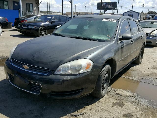 2G1WB58K481269716 - 2008 CHEVROLET IMPALA LS BLACK photo 2