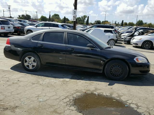 2G1WB58K481269716 - 2008 CHEVROLET IMPALA LS BLACK photo 9