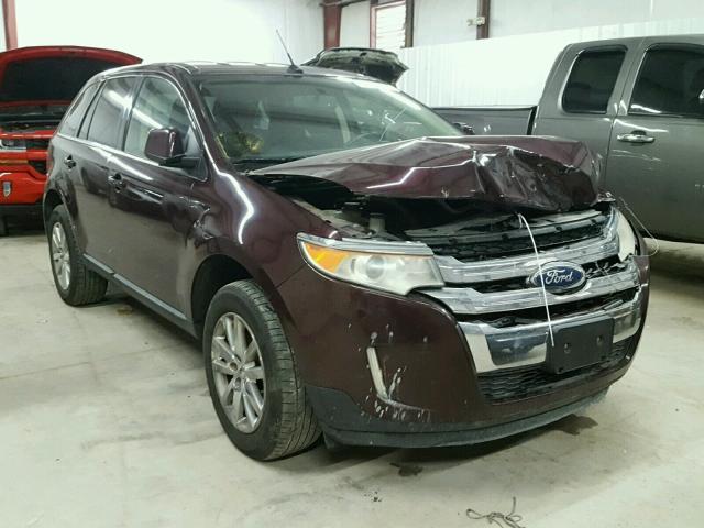 2FMDK3KC4BBA82302 - 2011 FORD EDGE LIMIT PURPLE photo 1