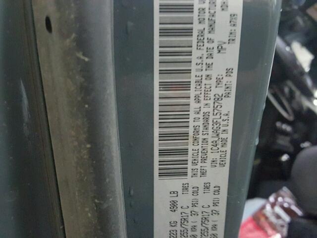 1C4AJWAG3FL575782 - 2015 JEEP WRANGLER S Boz foto 10