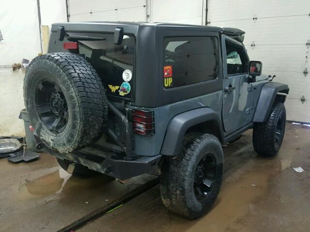 1C4AJWAG3FL575782 - 2015 JEEP WRANGLER S Boz foto 4