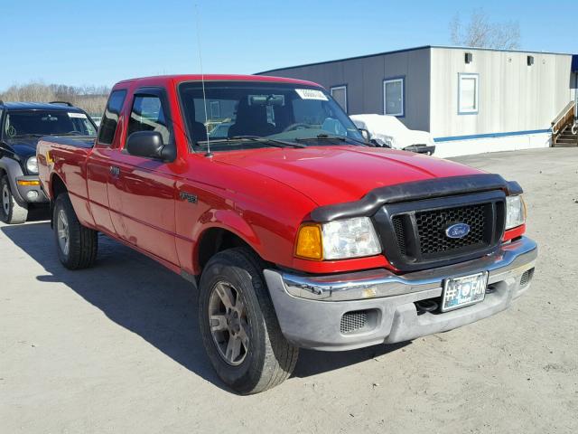 1FTZR15E34PB65741 - 2004 FORD RANGER SUP RED photo 1