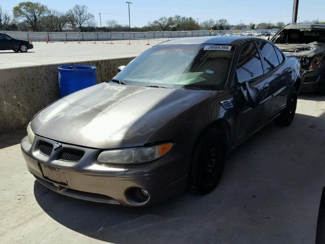 1G2WK52JX2F256352 - 2002 PONTIAC GRAND PRIX თაფლისფერი ფოტო 2