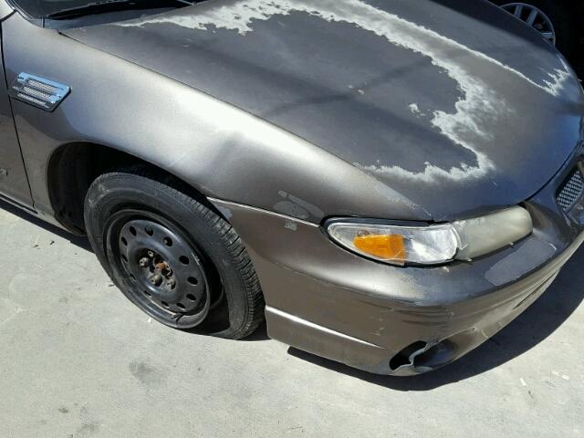 1G2WK52JX2F256352 - 2002 PONTIAC GRAND PRIX თაფლისფერი ფოტო 9