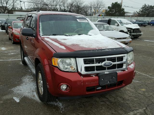 1FMCU03Z58KD86647 - 2008 FORD ESCAPE XLT RED photo 1
