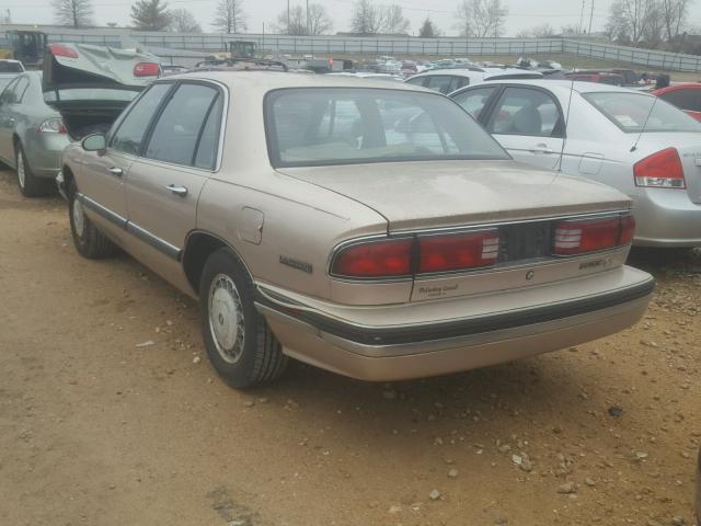 1G4HP52L6SH527706 - 1995 BUICK LESABRE CU BEIGE photo 3