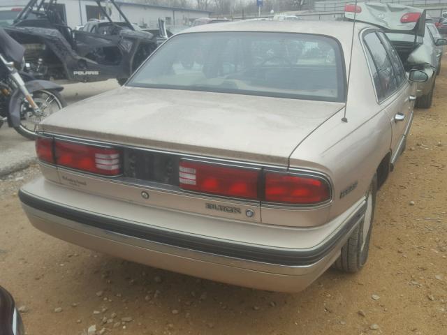 1G4HP52L6SH527706 - 1995 BUICK LESABRE CU BEIGE photo 4