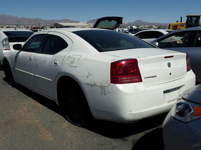 2B3KA43G16H487155 - 2006 DODGE CHARGER SE WHITE photo 3