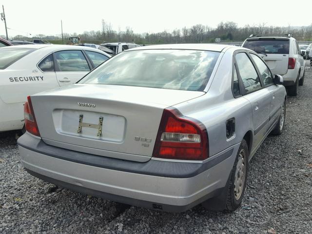 YV1TS94D2Y1110444 - 2000 VOLVO S80 SILVER photo 4