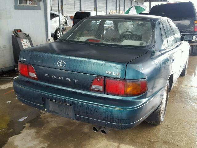 4T1BF12KXTU866762 - 1996 TOYOTA CAMRY LE GREEN photo 4