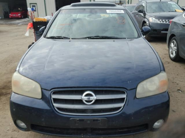 JN1DA31D73T500549 - 2003 NISSAN MAXIMA GLE BLUE photo 9