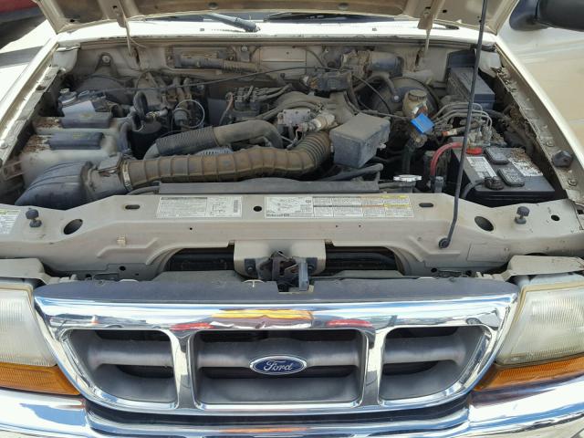 1FTYR11V6YPA88029 - 2000 FORD RANGER TAN photo 7