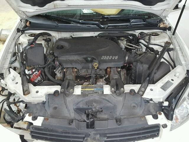 2G1WB57K991289012 - 2009 CHEVROLET IMPALA WHITE photo 7