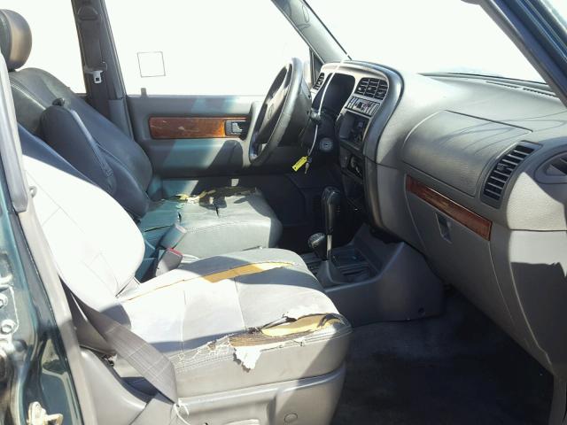 JAEDJ58V2T7B01122 - 1996 ACURA SLX GREEN photo 5