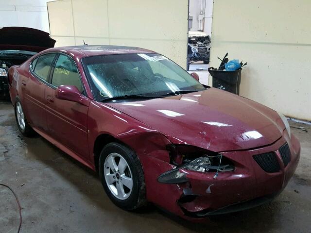 2G2WP552861132518 - 2006 PONTIAC GRAND PRIX MAROON photo 1