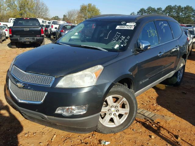 1GNER23D89S165227 - 2009 CHEVROLET TRAVERSE L GRAY photo 2