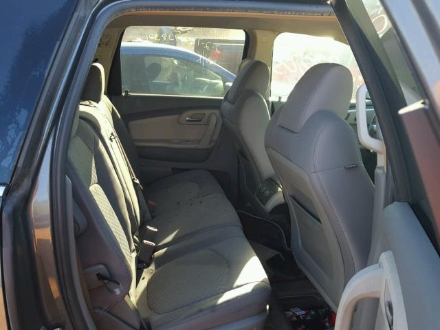 1GNER23D89S165227 - 2009 CHEVROLET TRAVERSE L GRAY photo 6