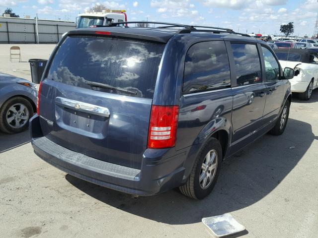 2A8HR54P68R725481 - 2008 CHRYSLER TOWN & COU BLACK photo 4