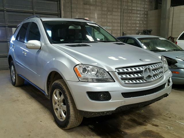 4JGBB86E77A175897 - 2007 MERCEDES-BENZ ML 350 SILVER photo 1