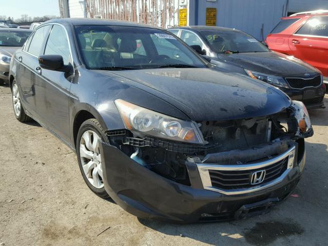 JHMCP26868C076719 - 2008 HONDA ACCORD EXL BLACK photo 1