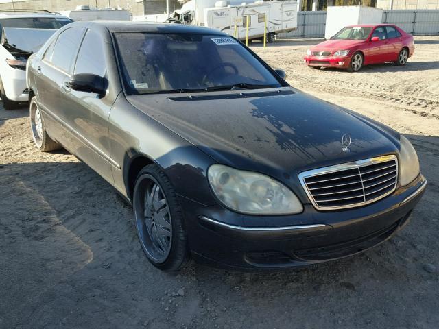 WDBNG75J24A416531 - 2004 MERCEDES-BENZ S 500 BLACK photo 1