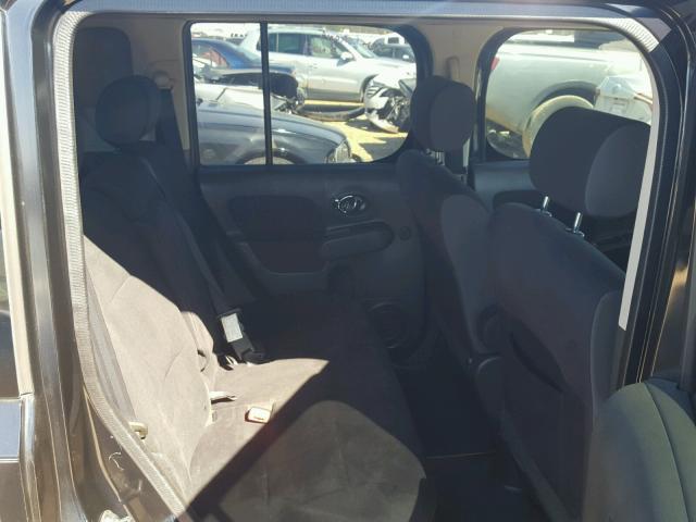 JN8AZ2KR9AT163722 - 2010 NISSAN CUBE BASE BLACK photo 6