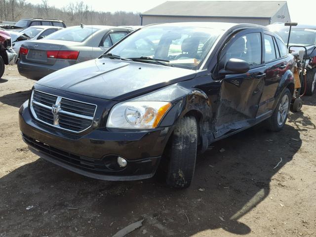 1B3CB3HA8BD227214 - 2011 DODGE CALIBER MA BLACK photo 2